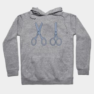 Vintage old school scissors Hoodie